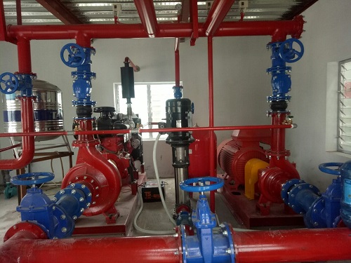 Dự án thi công phòng bơm
