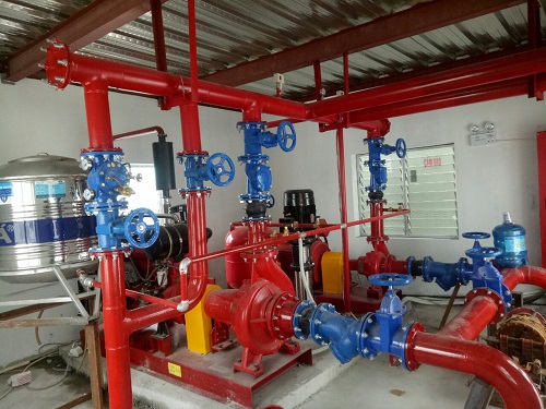 Dự án thi công phòng bơm