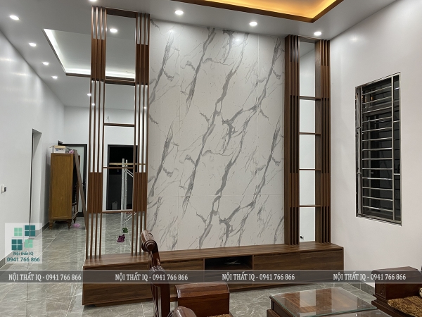 Thiết kế, thi công nội thất phòng khách