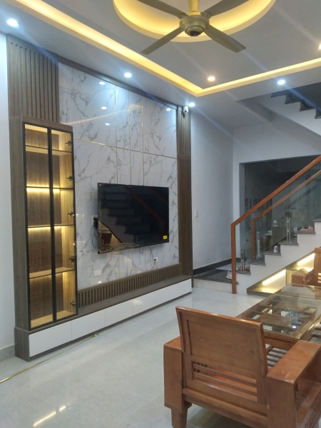 Thiết kế, thi công nội thất phòng khách