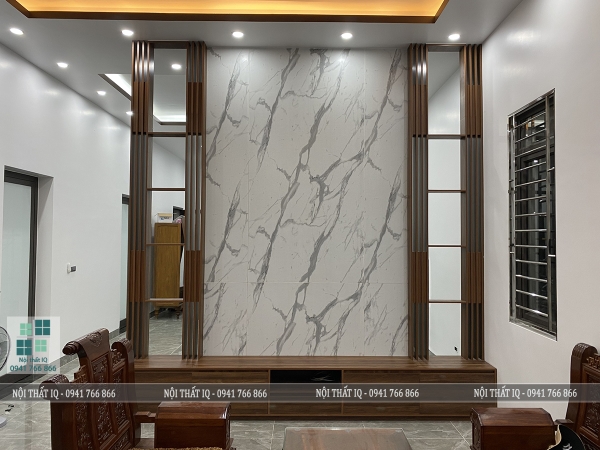 Thiết kế, thi công nội thất phòng khách