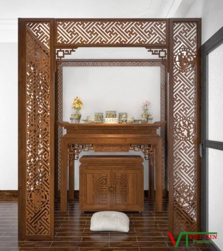 Đồ gỗ nội thất phòng thờ