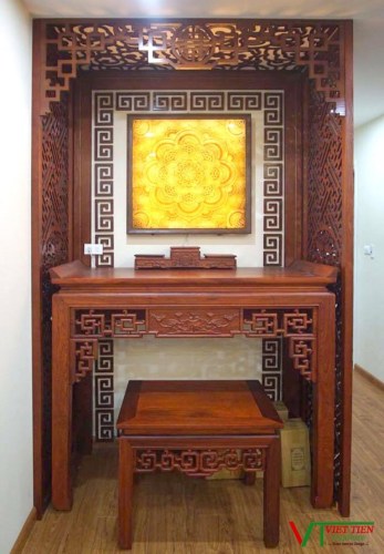 Đồ gỗ nội thất phòng thờ