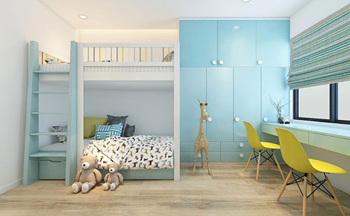 Thiết kế nội thất phòng ngủ cho bé
