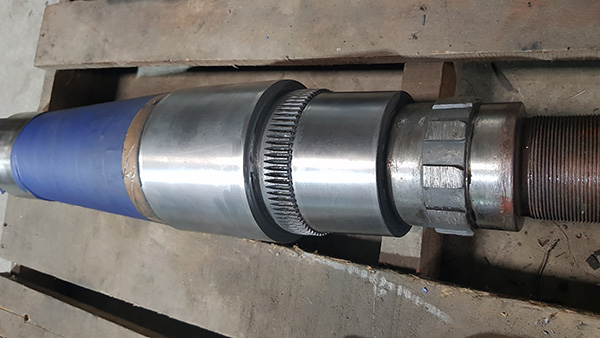 Phun phủ kim loại phục hồi trục Mandrel Block máy cán