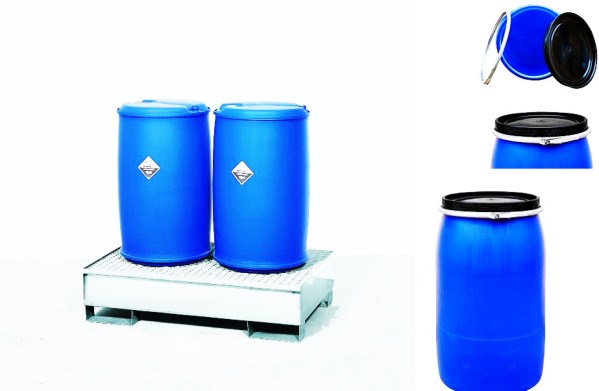 Thùng phuy nhựa 1000l nắp bật