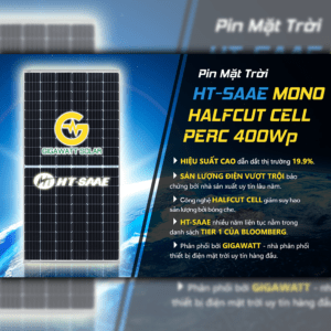 Pin mặt trời HT-SAAE Poly Halfcut