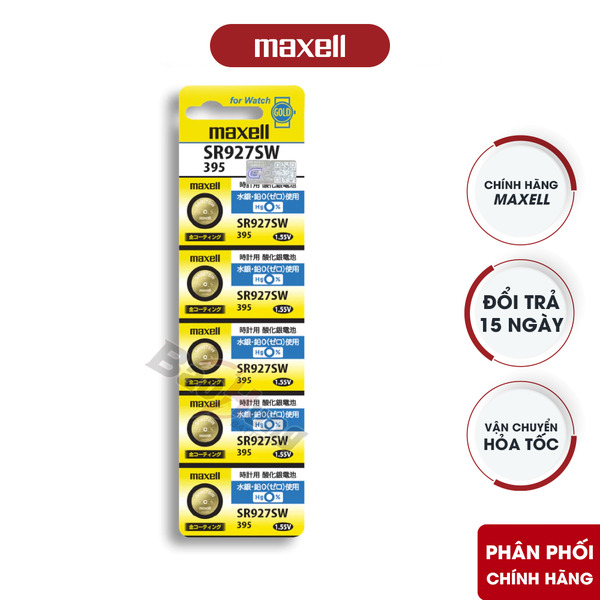 Pin Maxell SR927SW / 395 Gold