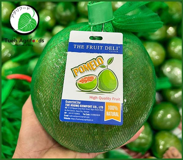 Bưởi hồng da xanh