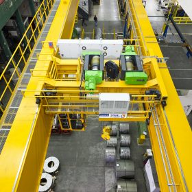 Palang cáp điện dầm đôi