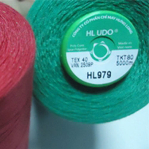 Chỉ may Poly Core Spun