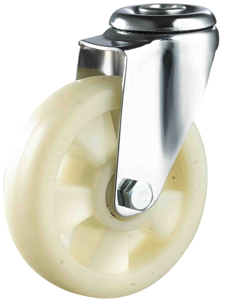 Bánh xe đẩy PP trắng