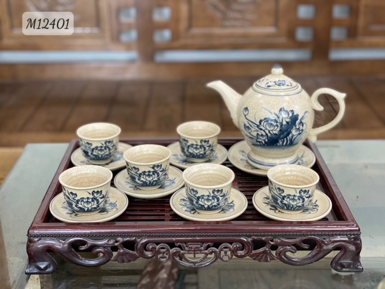 Bộ ấm chén sứ