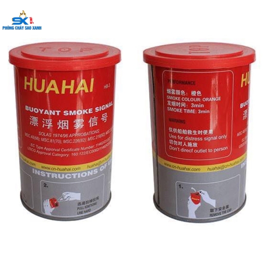 Quả tạo khói màu cam