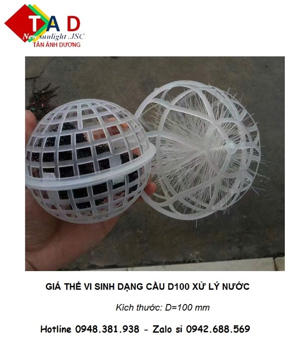 Quả cầu vi sinh xử lý nước sạch