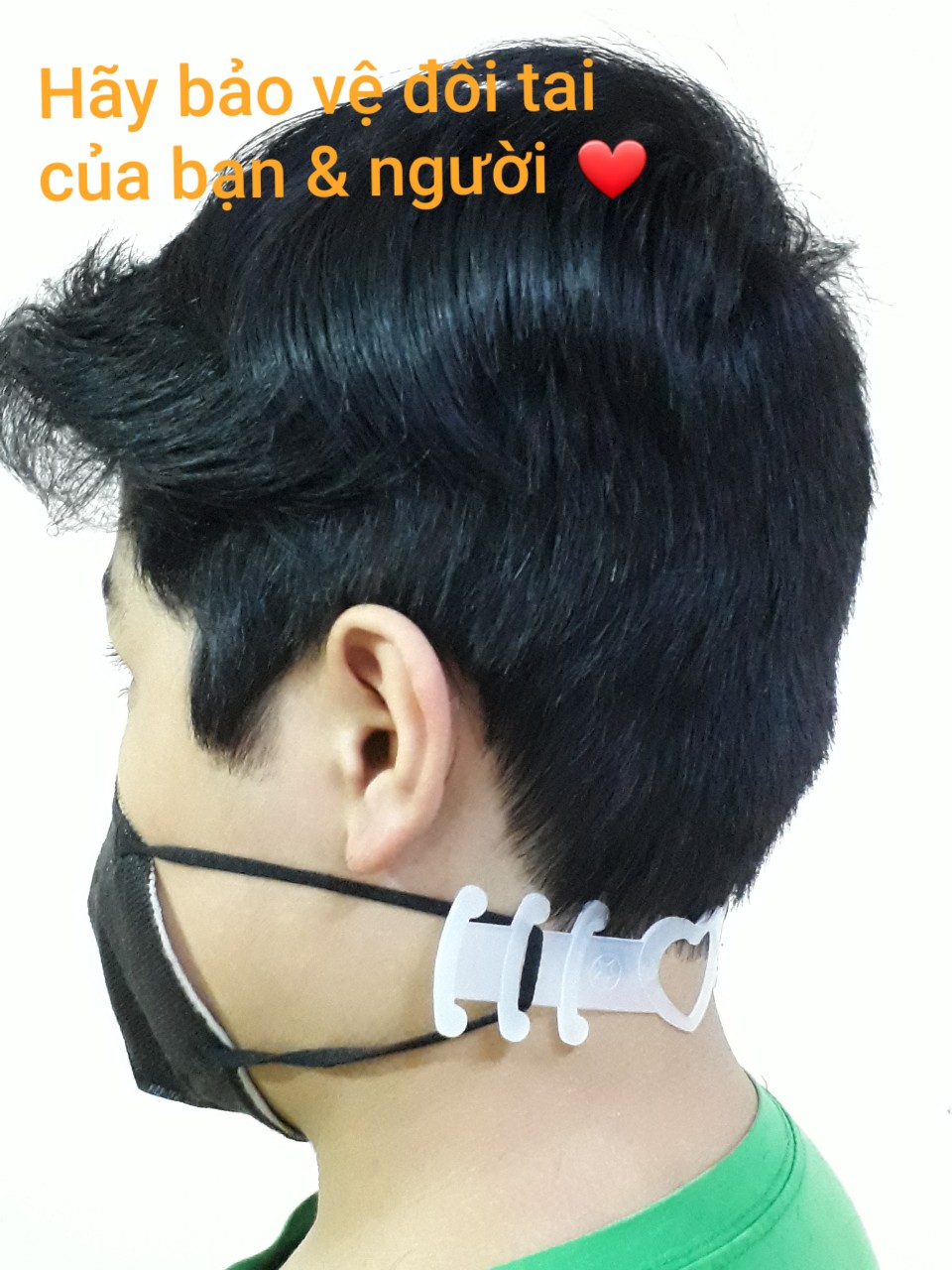 Quai nhựa đỡ khẩu trang