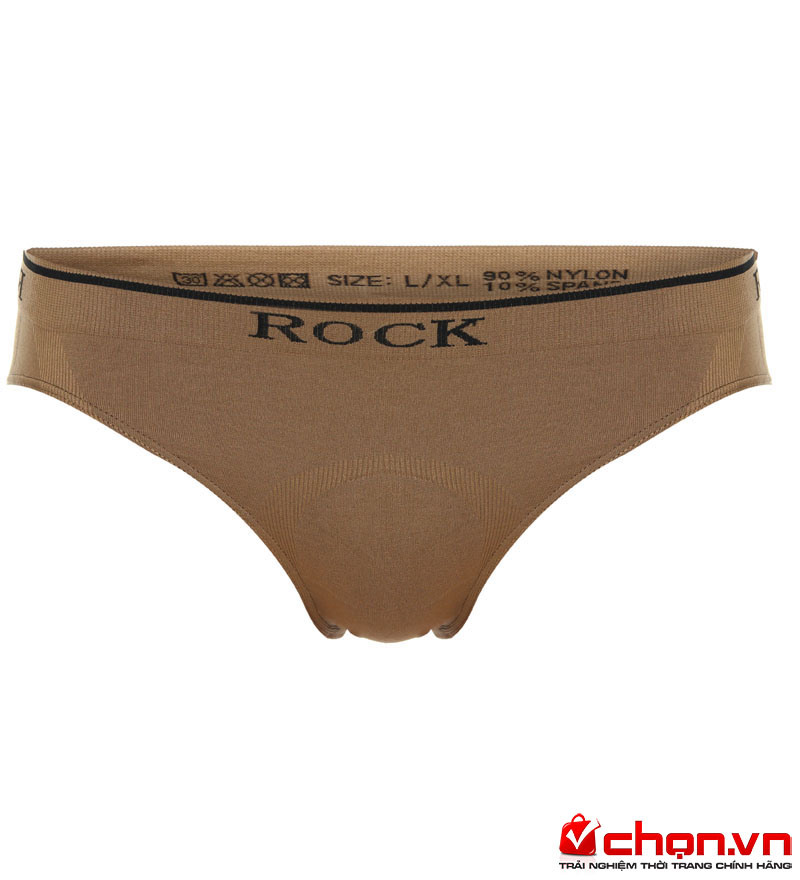 Quần lót nam Rock màu nâu lưng viền đen QAN-097502