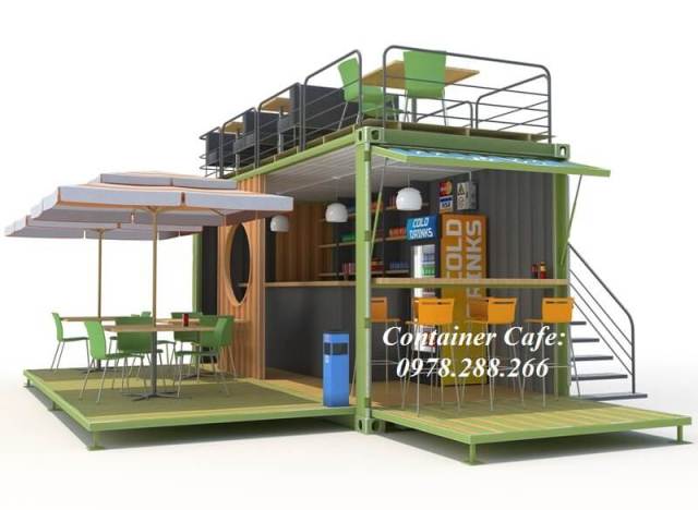 Cà phê container