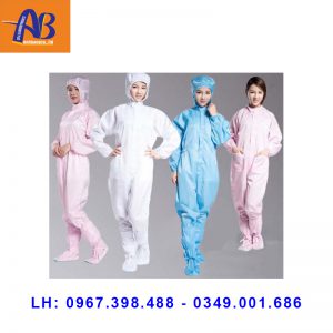 Quần áo có mũ chống tĩnh điện