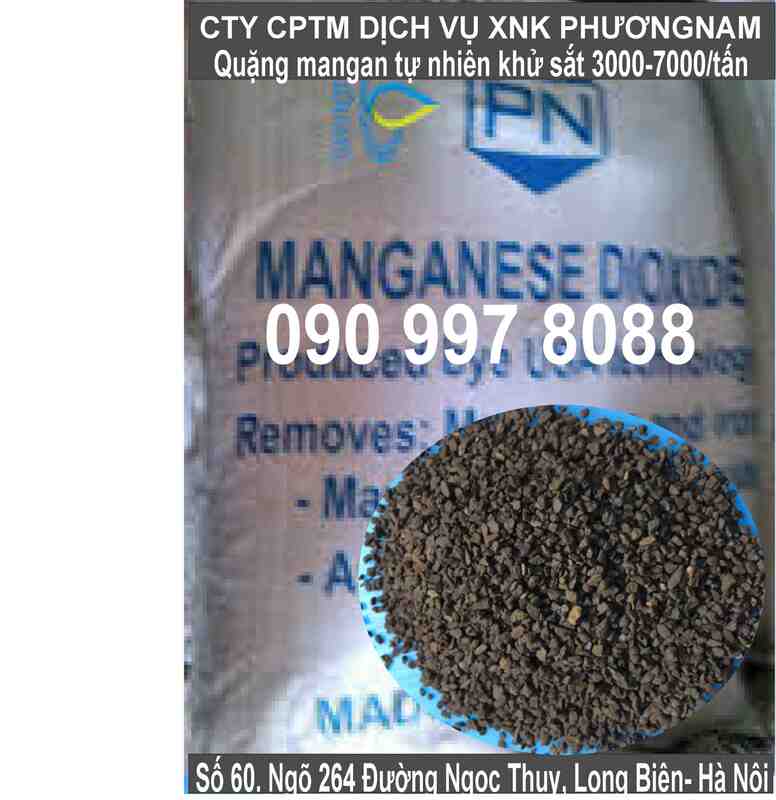 Quặng tự nhiên khử sắt, Mangan, Asen 42%