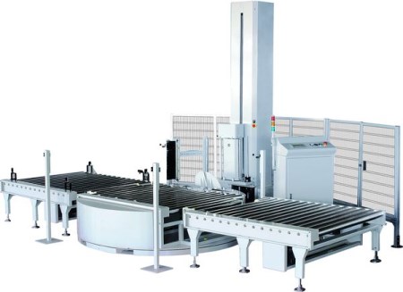 Máy quấn màng Pallet tự động