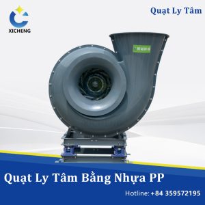 Quạt công nghiệp làm bằng vật liệu Composite