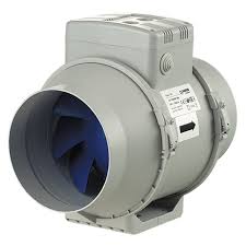 Quạt hỗn hợp gắn ống tròn Blauberg Turbo
