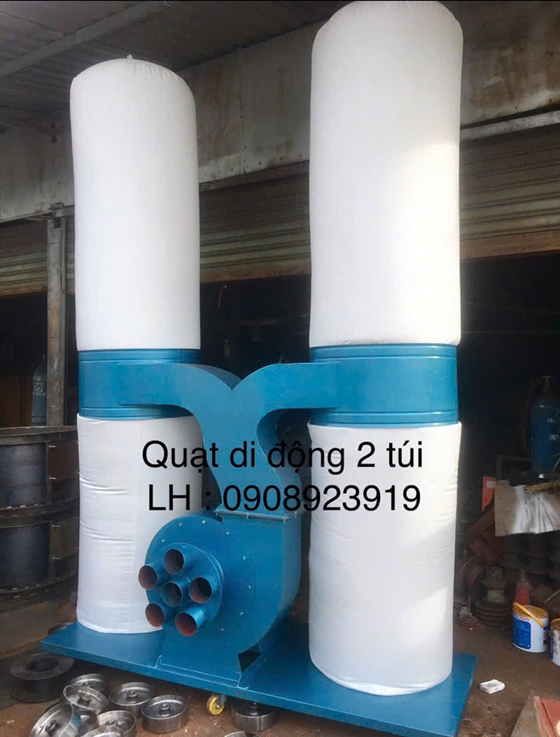 Quạt di động túi vải