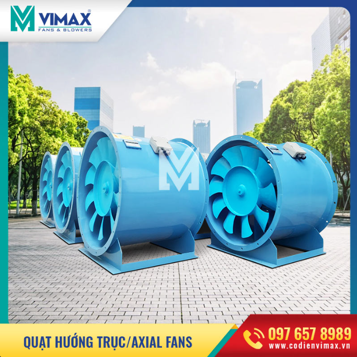 Quạt hướng trục hai tốc độ