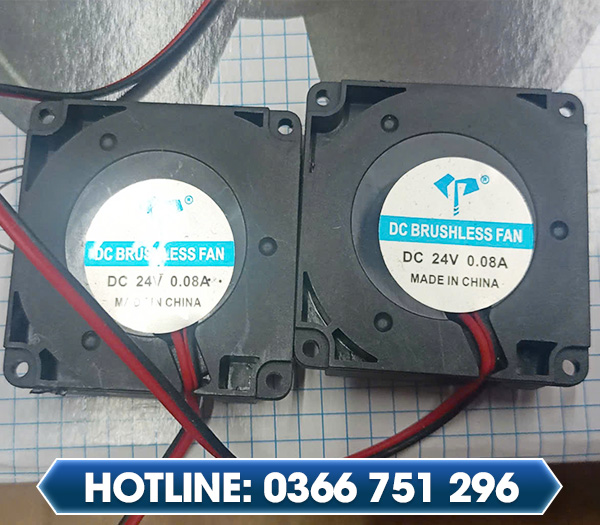 Quạt tản nhiệt DC 24V 0,08A
