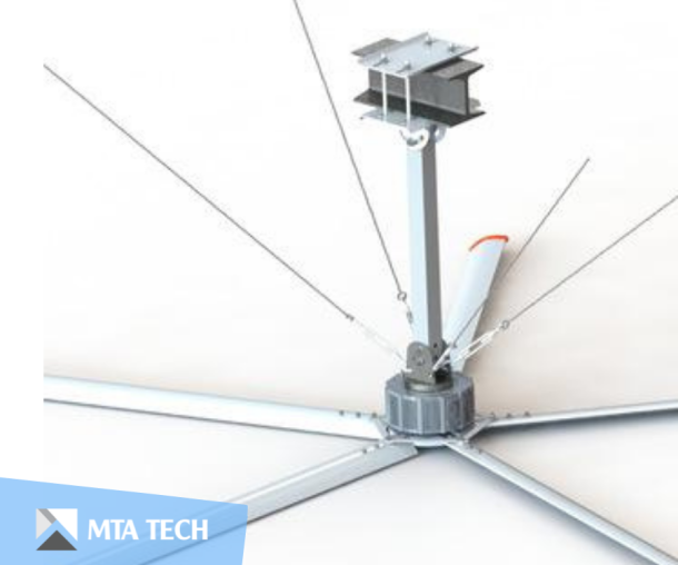 Quạt trần công nghiệp HVLS 5.2M