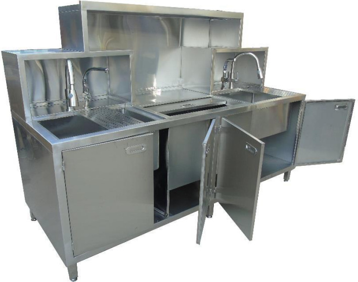 Quầy pha chế inox