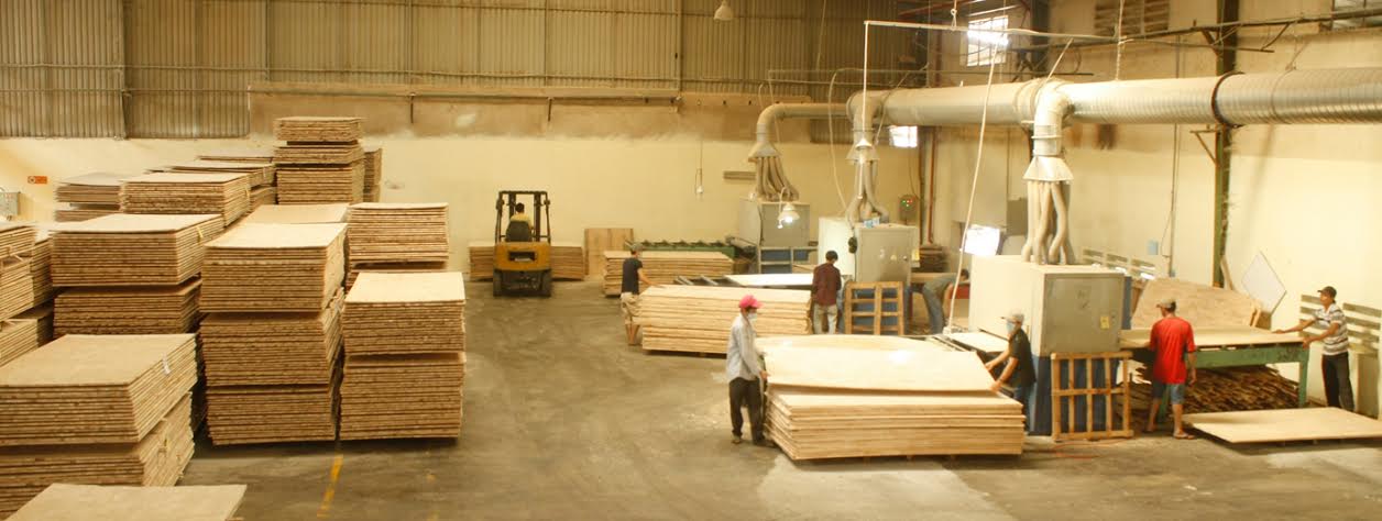 Sản xuất gỗ ghép cao su