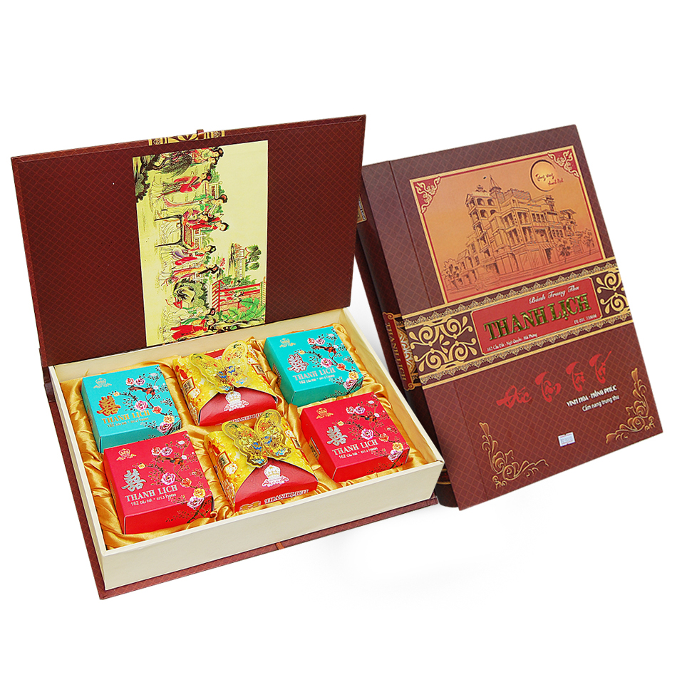 Hộp 6 Bánh Thượng Hạng Quyển Sổ