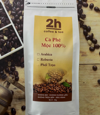 Cà phê rang xay phối trộn 1kg