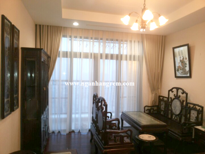 Lắp rèm tại nhà a Giang ở Royal City