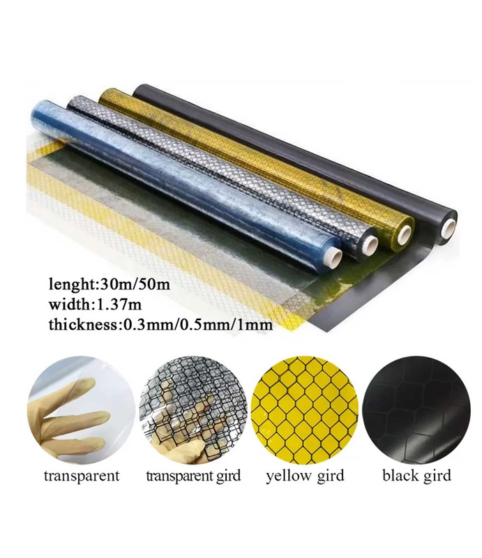 Rèm lưới nhựa PVC chống tĩnh điện