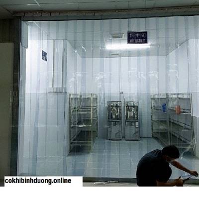 Rèm PVC phòng lạnh