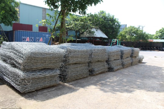 Rọ đá, thảm đá, rồng đá