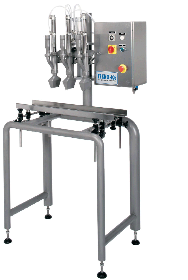 Thiết bị rót kem bán tự động