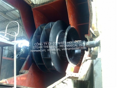 Roto quạt hút lò hơi