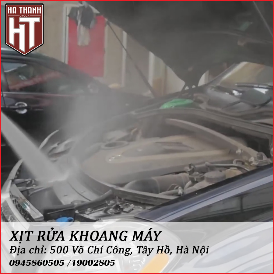 Rửa khoang máy