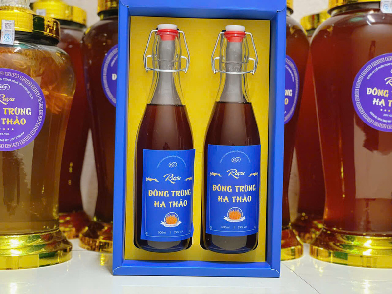 Rượu đông trùng hạ thảo