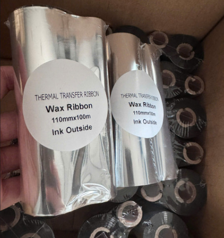 Ruy băng in mã vạch Wax Premium