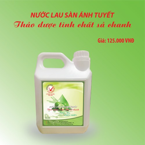 Nước lau sàn tinh dầu sả chanh