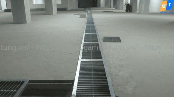 Sàn grating nắp rãnh mương