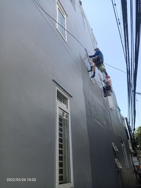 Thi công chống thấm sàn mái