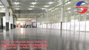 Sơn Epoxy sàn nhà xưởng