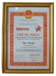 Chứng nhận đạt chuẩn