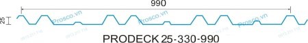 Sàn Deck H25W990